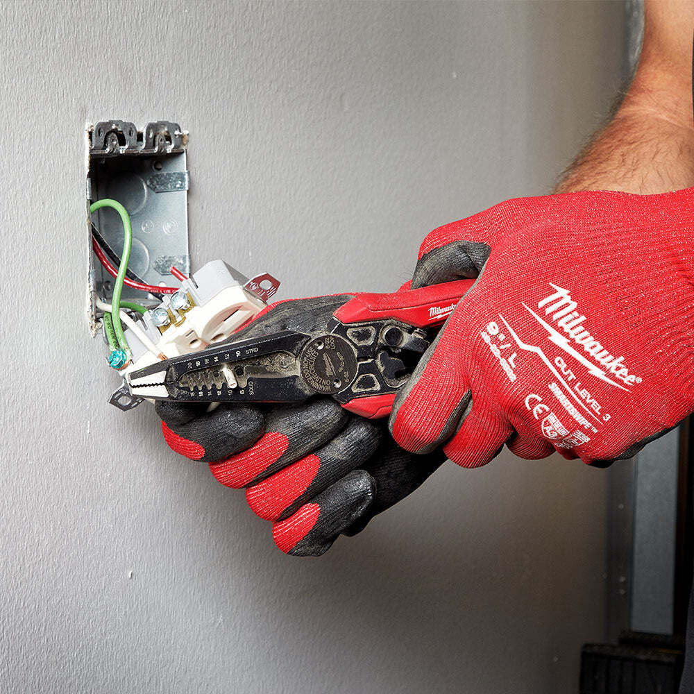 Milwaukee 48-22-3078 7 in 1 High-Leverage Electrician Combination Pliers