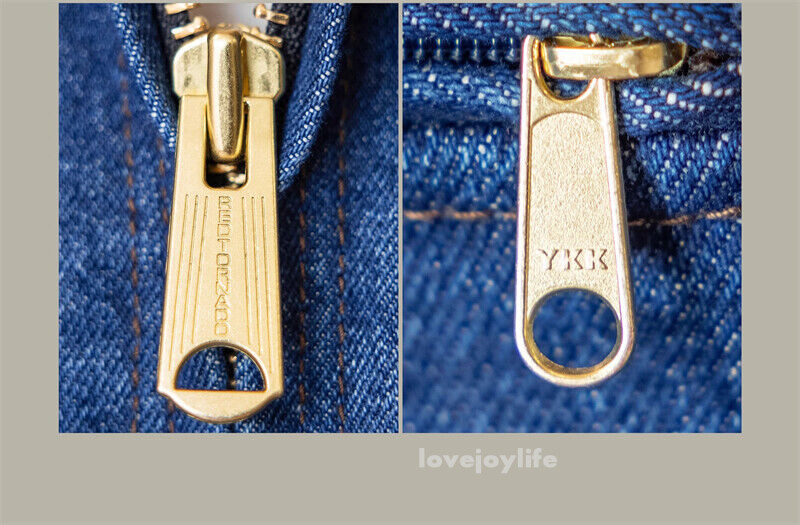 Red Tornado Vintage 15oz Denim Detroit Jacket Men Workwear Coat Casual Outerwear