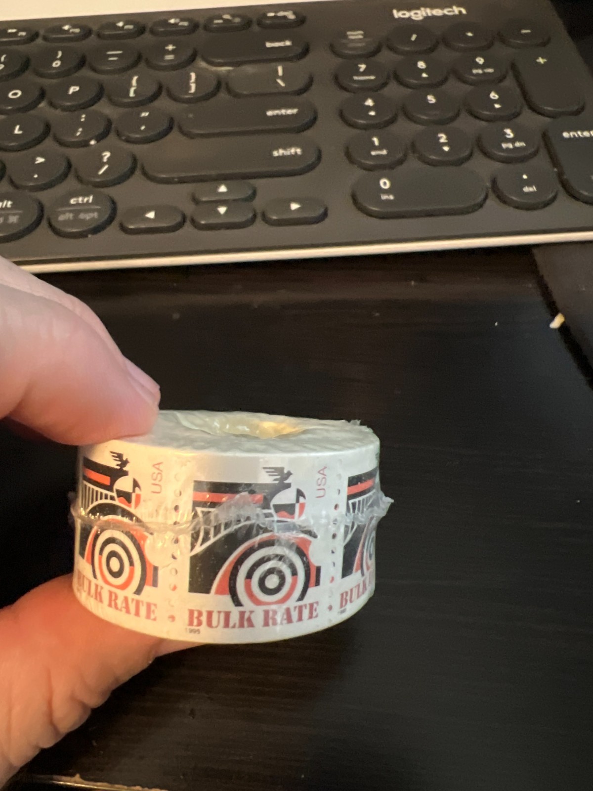 USPS 1995 Bulk Rate Automobile Coil Roll 500 Stamps Item 7935A Mint Unused