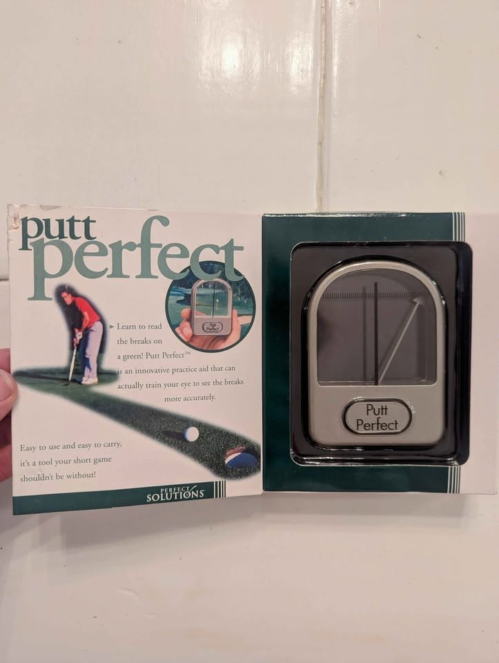 VTG Golf Putting Aid NIB Putt Perfect by Perfect Solutions 2000 NOS Training