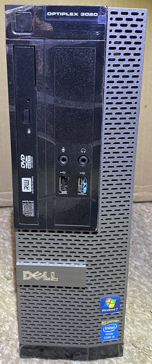 Dell Optiplex 3020 Core i5-4570 3.20GHz 500GB Hdd 8GB RAM Desktop No OS - TESTED