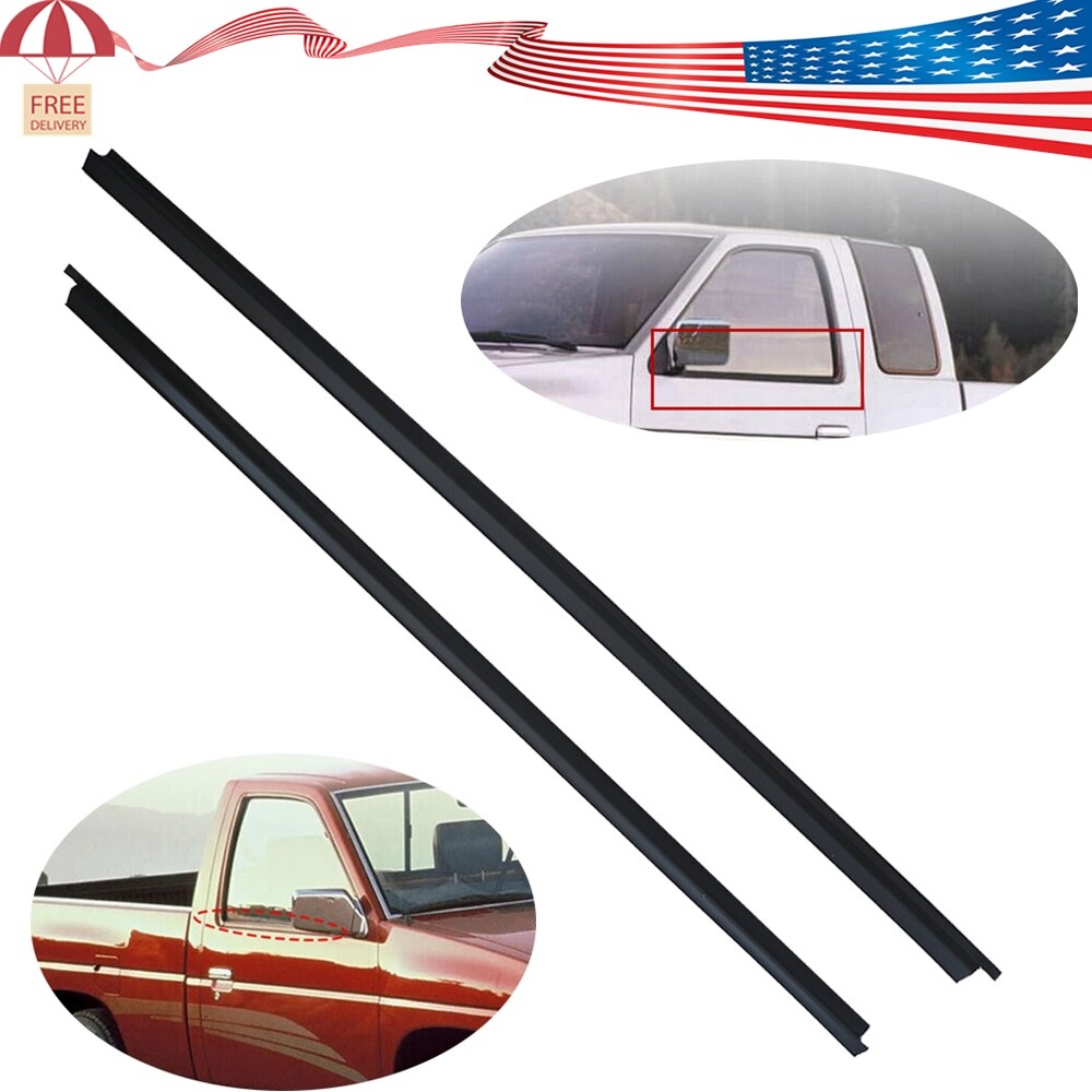 Outer Door Weather Window Rubber Seal Belt For Nissan Pickup D21 Hardbody 86-97