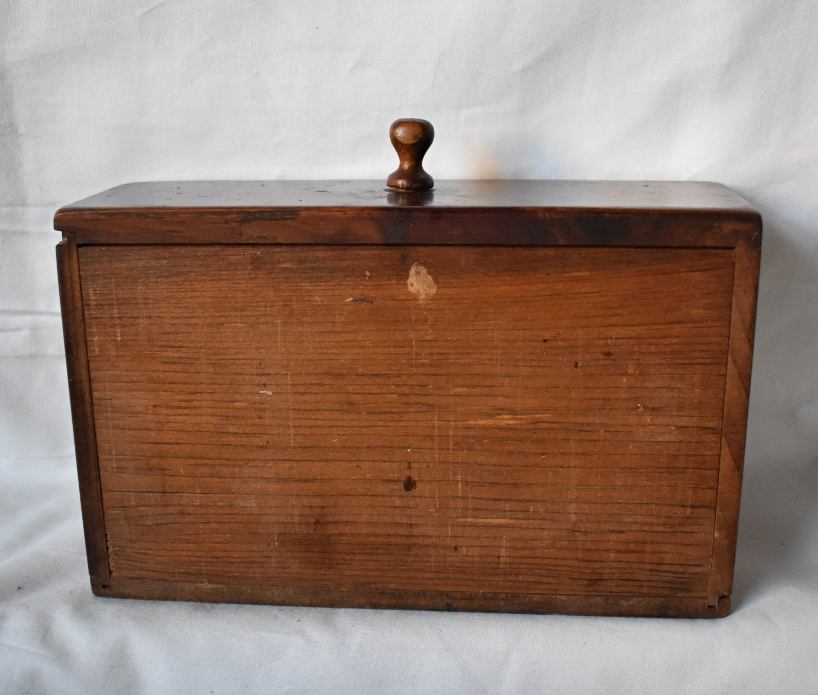 primitive wall hanging Spice Cabinet wood knobs apothecary pharmacy VERY NICE!