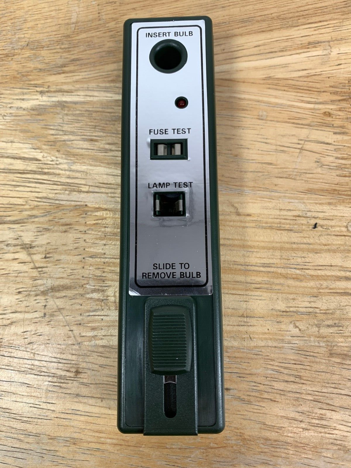 Holiday Christmas Light Bulb Lamp and Fuse Tester H75452 w/ Instruction Sheet