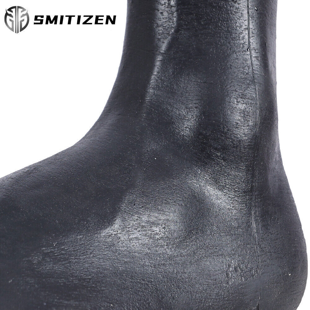 Smitizen Silicone Black Male Human Feet Realistic Skin Elastic Sock For Cosplay