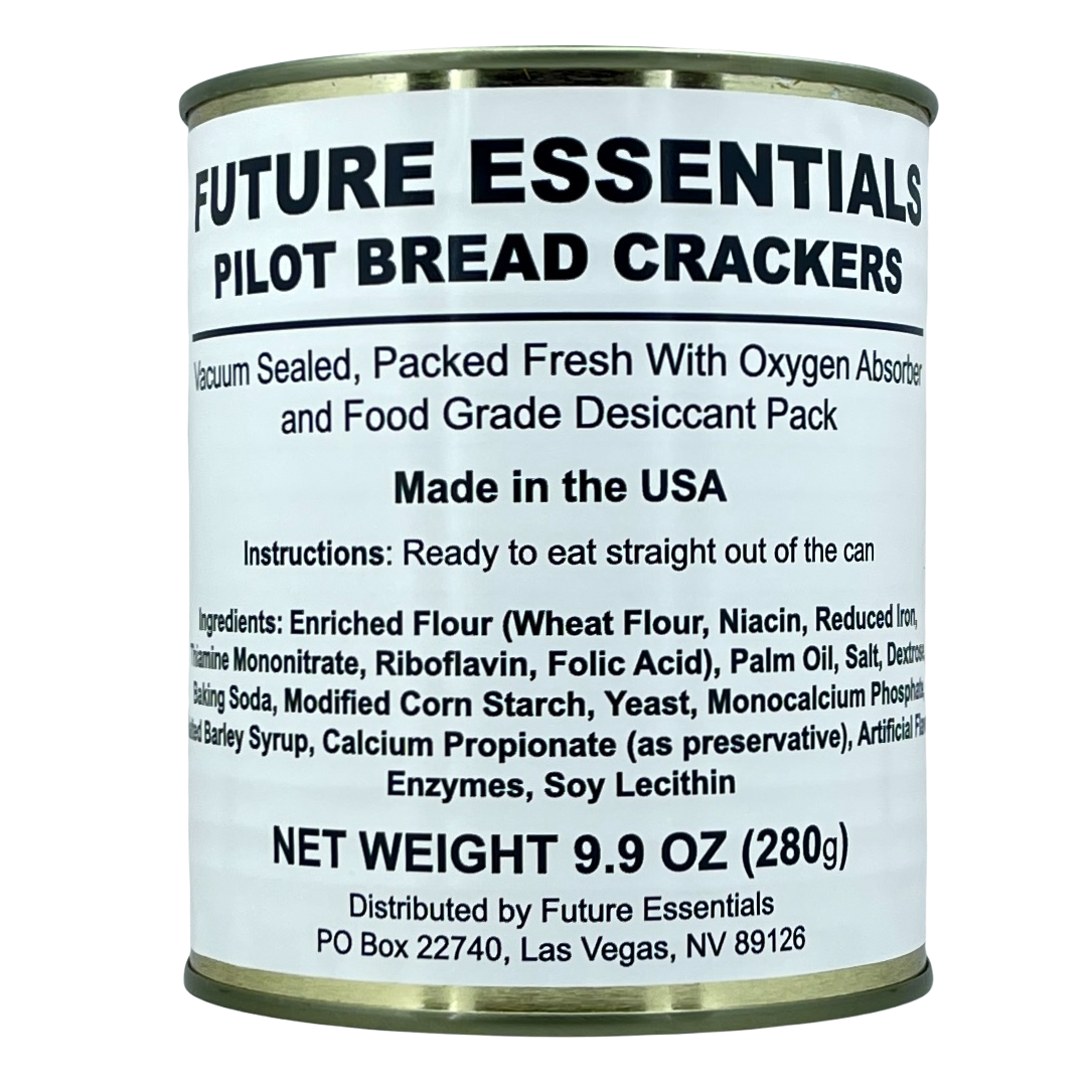 1 Can of Future Essentials Sailor Pilot Bread, Hardtack by Future Essentials