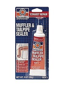 (2PK) Car Exhaust Pipe Repair Kit High Temperature Muffler Tailpipe Leak Sealer