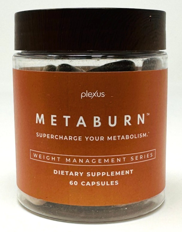 Plexus MetaBurn "Supercharge Your Metabolism" 60 Capsules Weight Management NEW