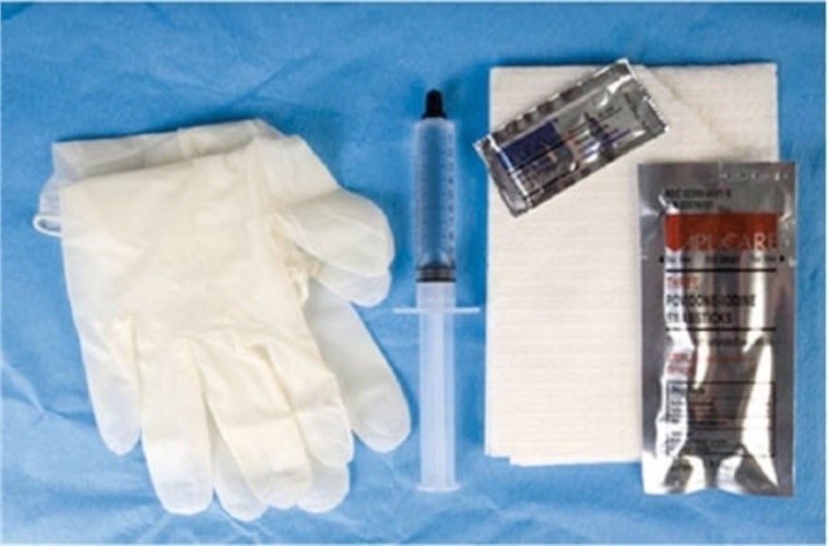 Catheter Insertion Tray 10CC Prefilled Syringe_Each