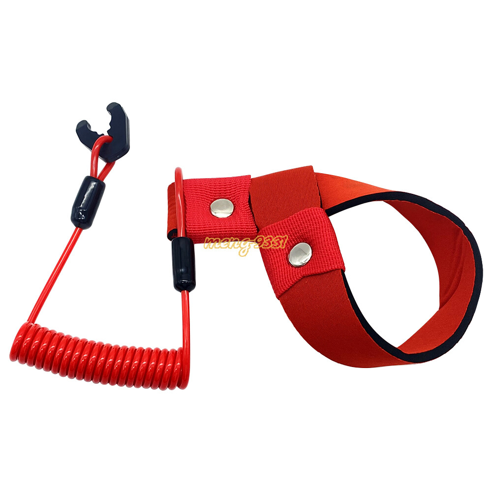 Key Kill Switch Safety Lanyard Band Tether for Honda Jet Ski Aquatrax F12 F12X