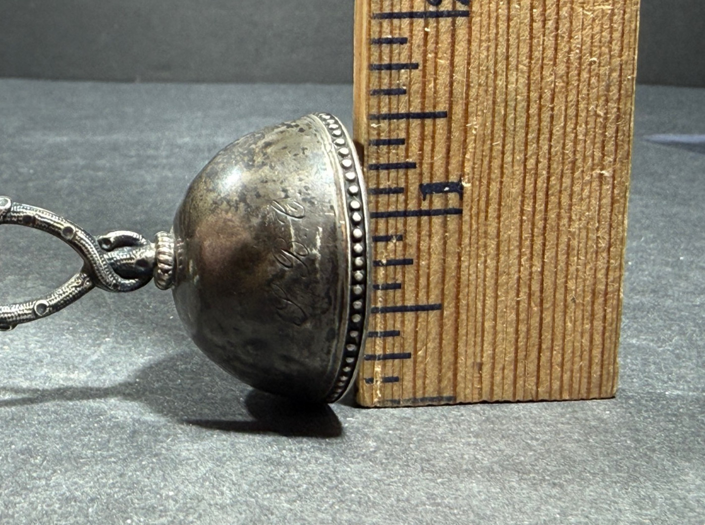 Antique Sterling Silver Table Dinner Bell - EB&H Late 1800's Early 1900's