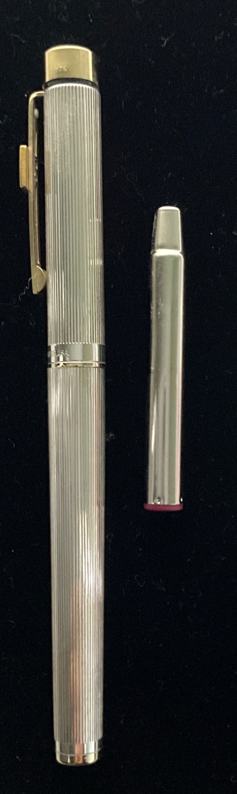 Sheaffer Imperial Sterling Silver Fountain Pen Made in USA - 14K Nib