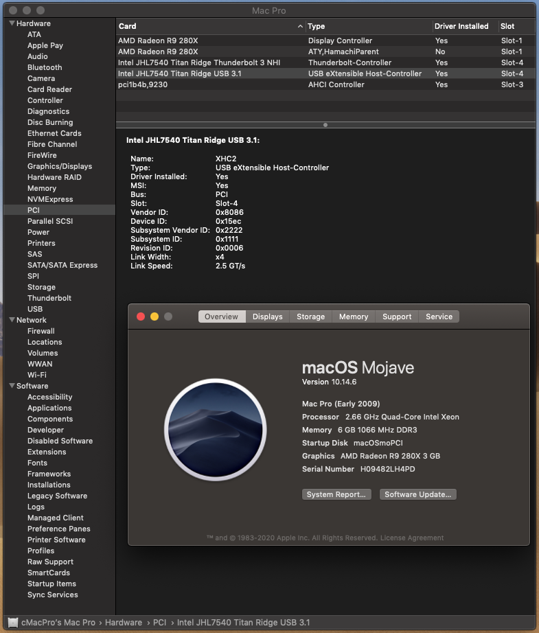 Gigabyte Titan Ridge Thunderbolt 3 FLASH SERVICE for Apple Mac Pro or Hackintosh