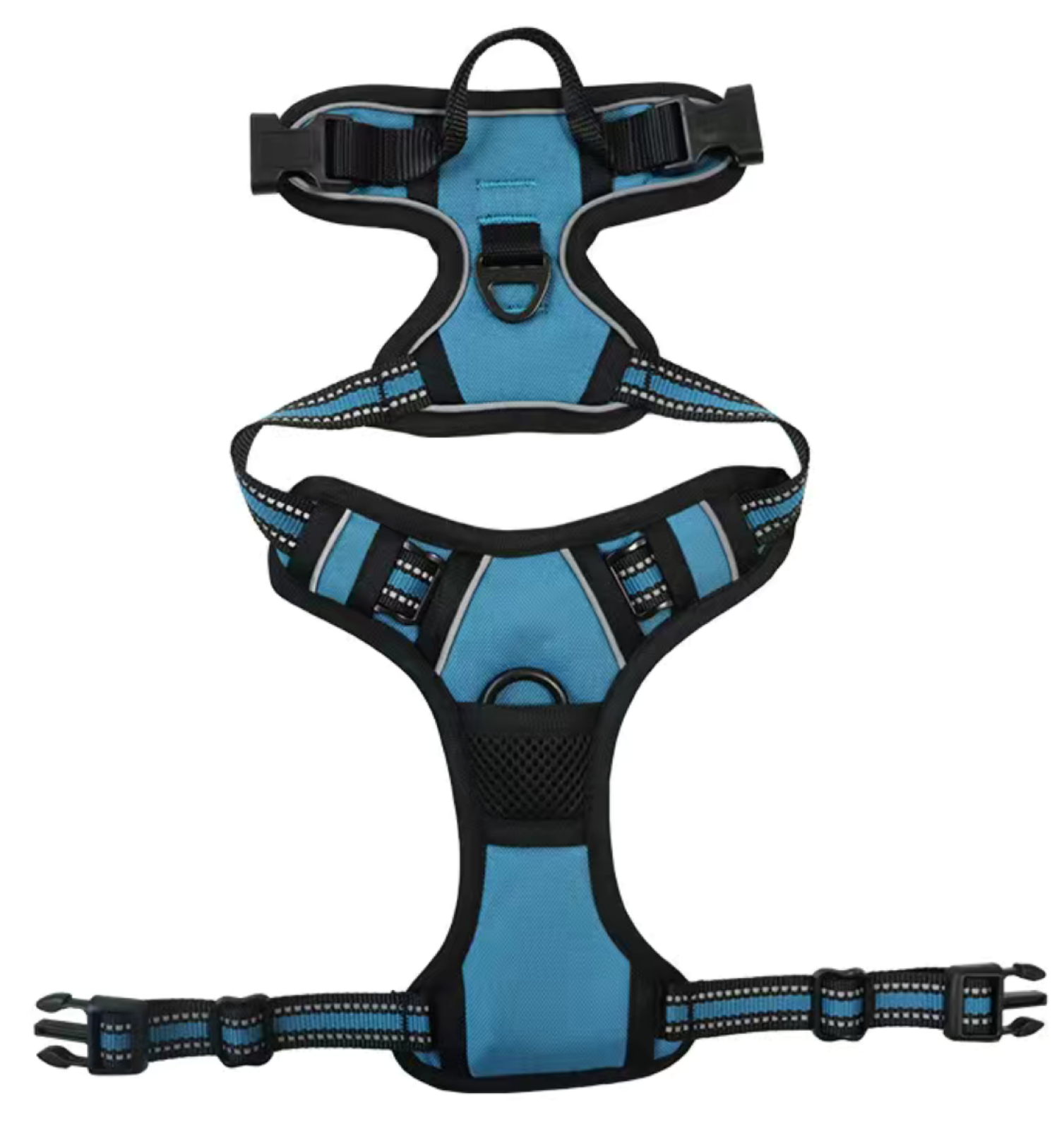 Dog Harness & Training Leash No Pull Control Adjustable Large Handle Heavy Duty