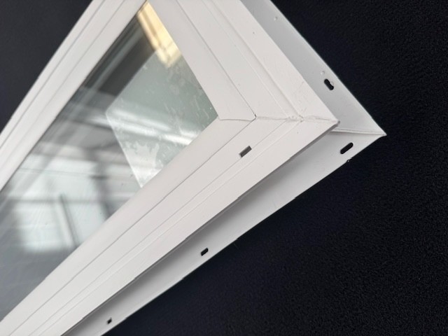 Made in the USA Kinro 36x8 Fixed Glass Double Pane Vinyl Window