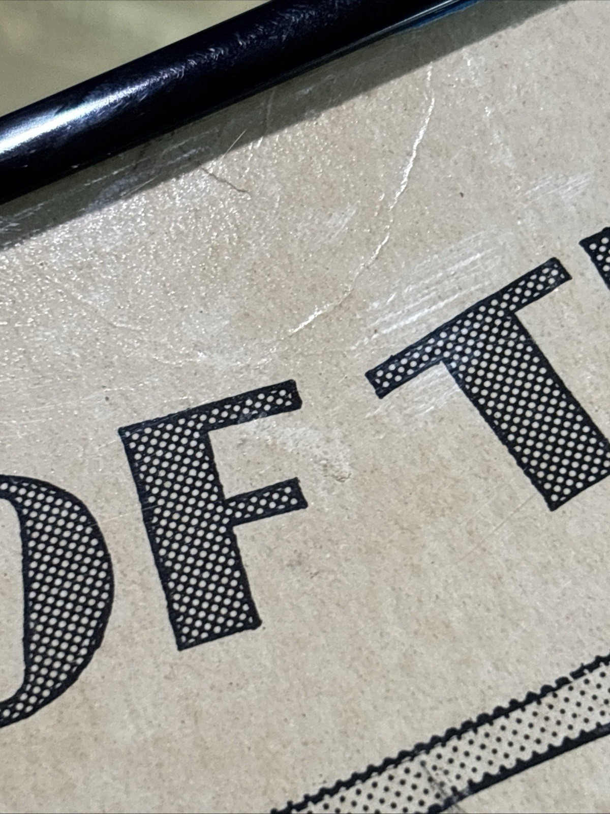 Antique Original Tydol Gasoline Oil Tales Of The Road Cardboard Sign Early Auto