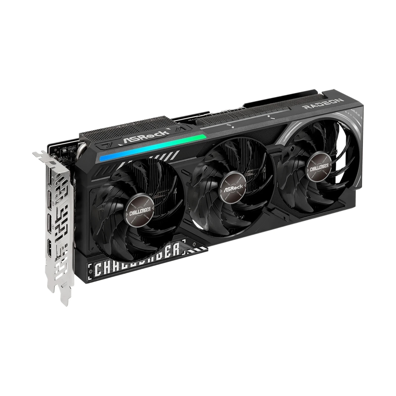 ASRock Challenger RX 9070 XT 16GB GDDR6 PCIe 5.0 Triple Fan Graphics Card