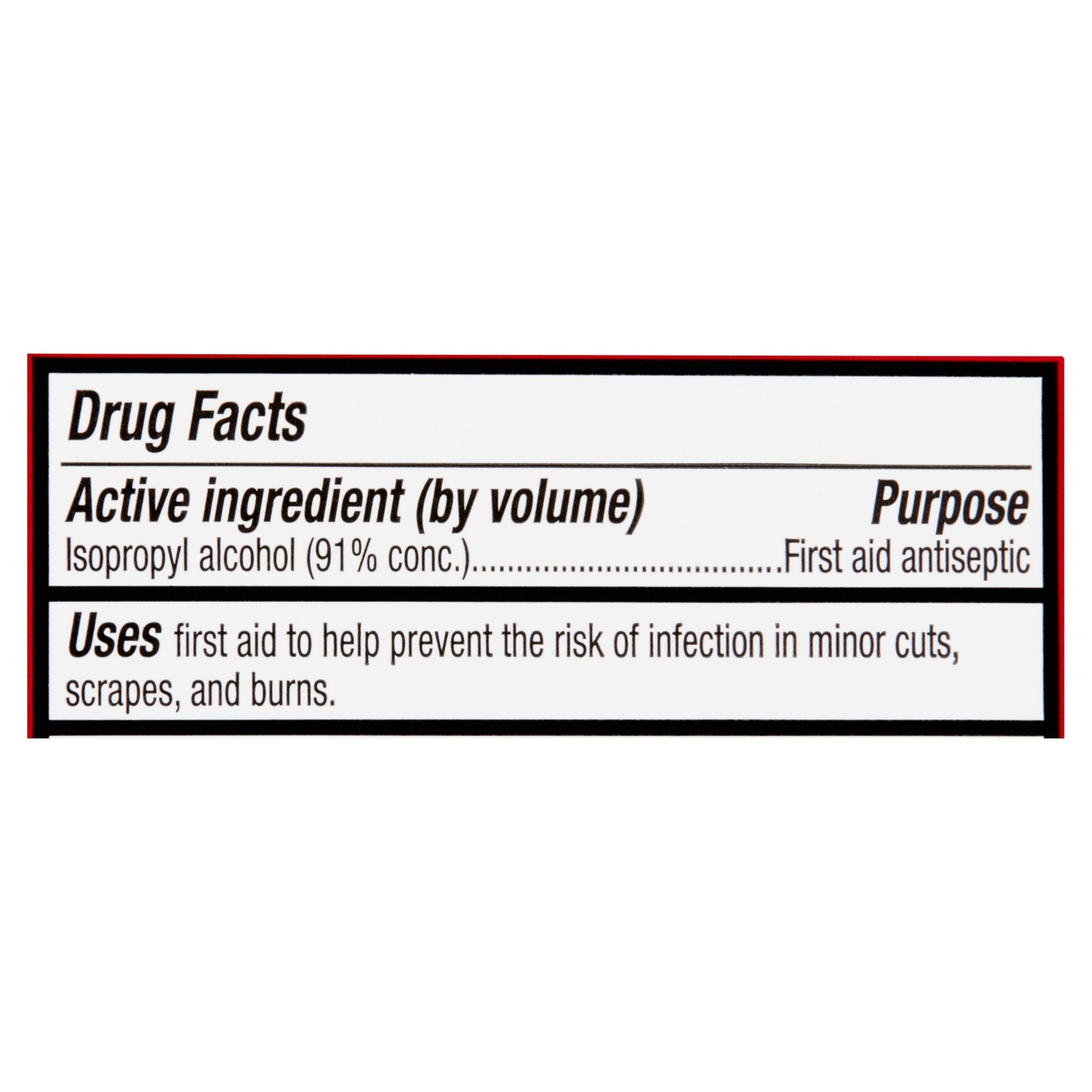 Equate 91% Isopropyl Alcohol Antiseptic Liquid, Resealable, 6 PACK, 6 x 32 fl oz