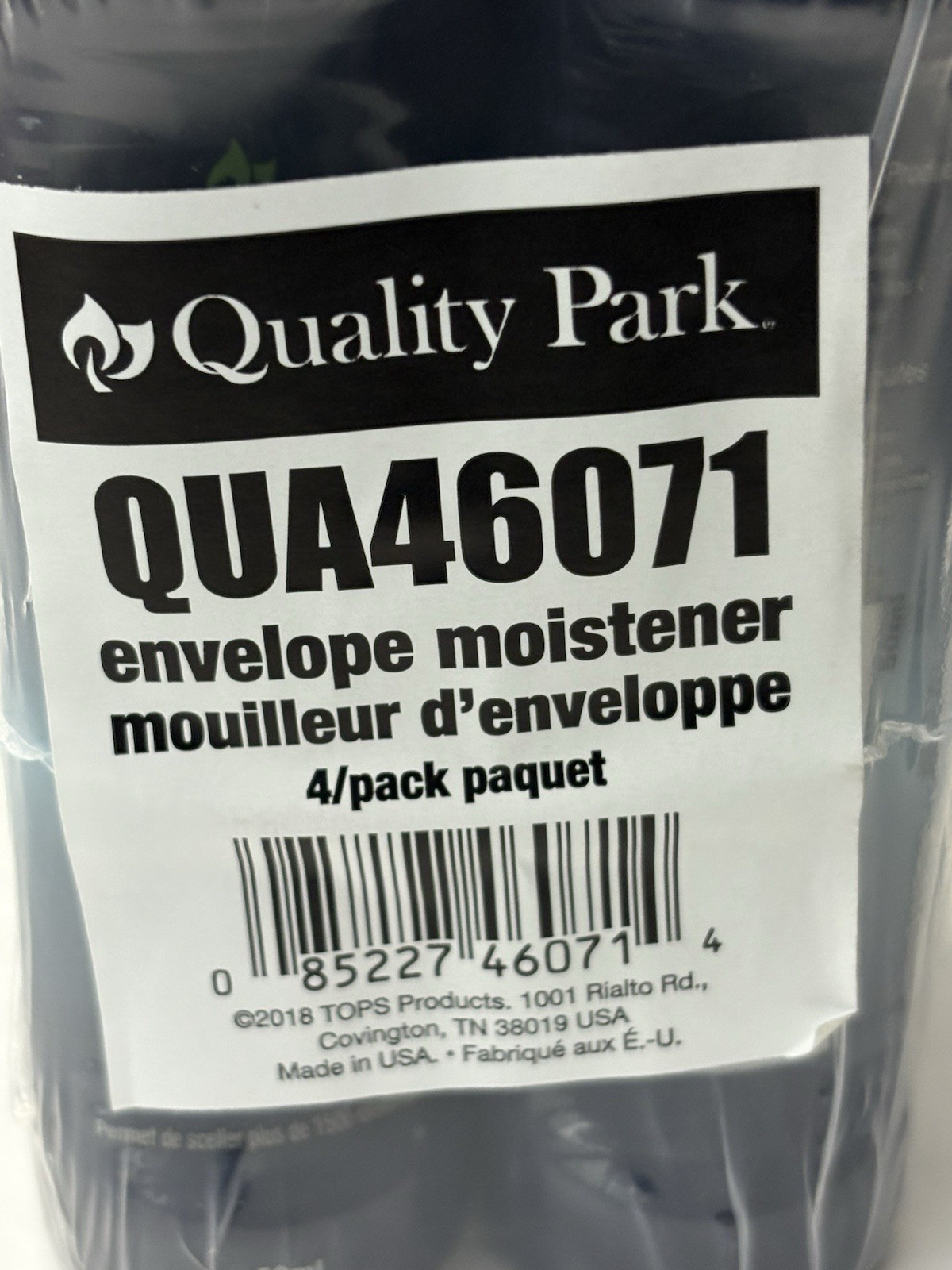 New Quality Park Dab-N-Seal Envelope Moistener with Adhesive 50ML 4-PACK (SH5)