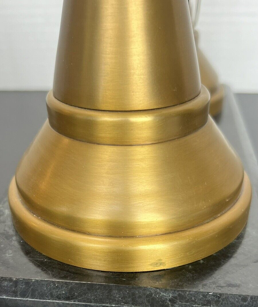 Maitland Smith CHESS SET Mantle Shelf Desk Clock with Marble Base King Queen