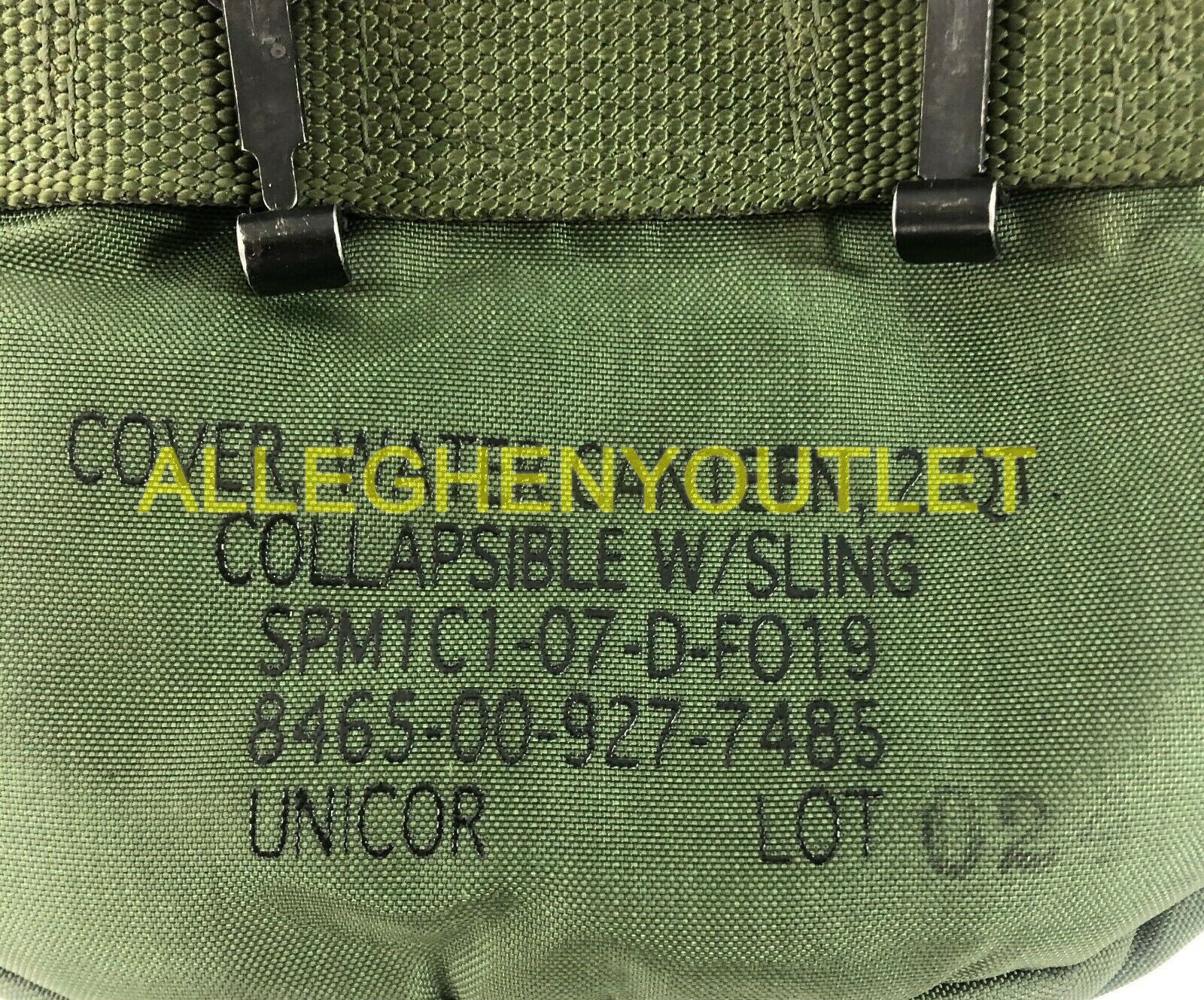 2 Military 2 Quart Canteen Pouches ALICE 2qt Insulated Pouch Olive Drab OD NICE