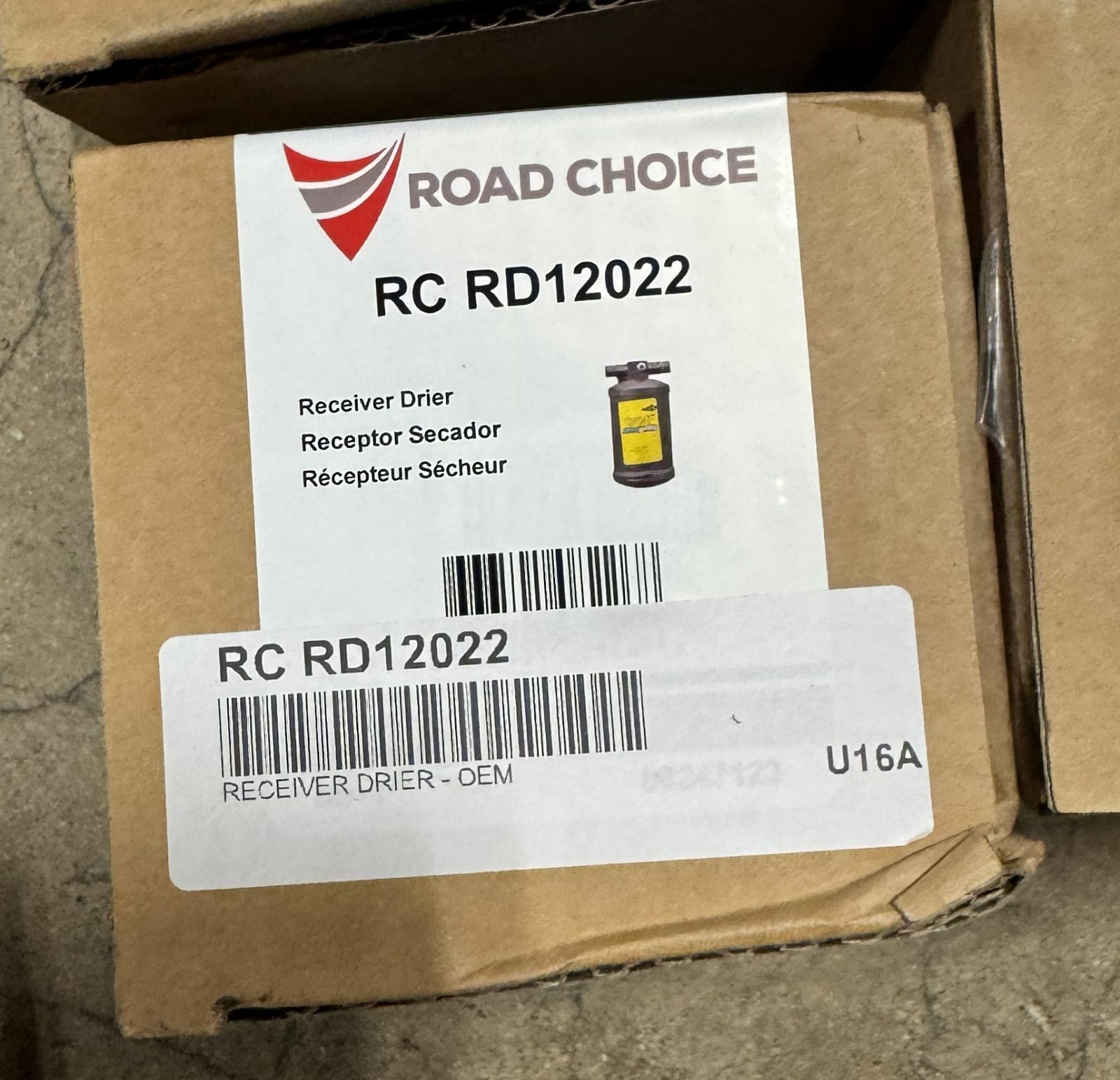 A/C Receiver Drier RD12022 Red Dot | Mack 221RD32 | Parts Masters