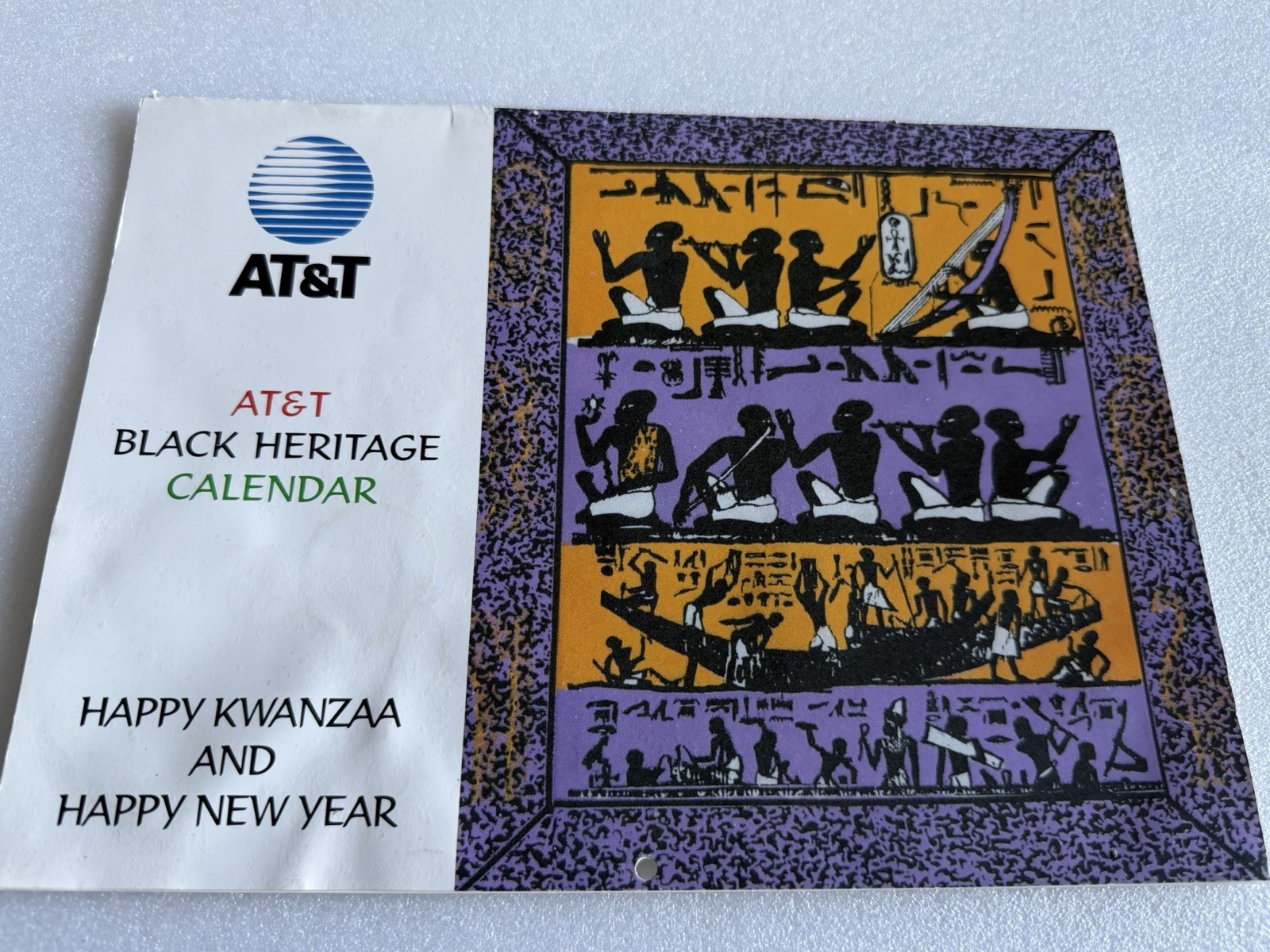 Rare AT&T 1997 Black Heritage Calendar