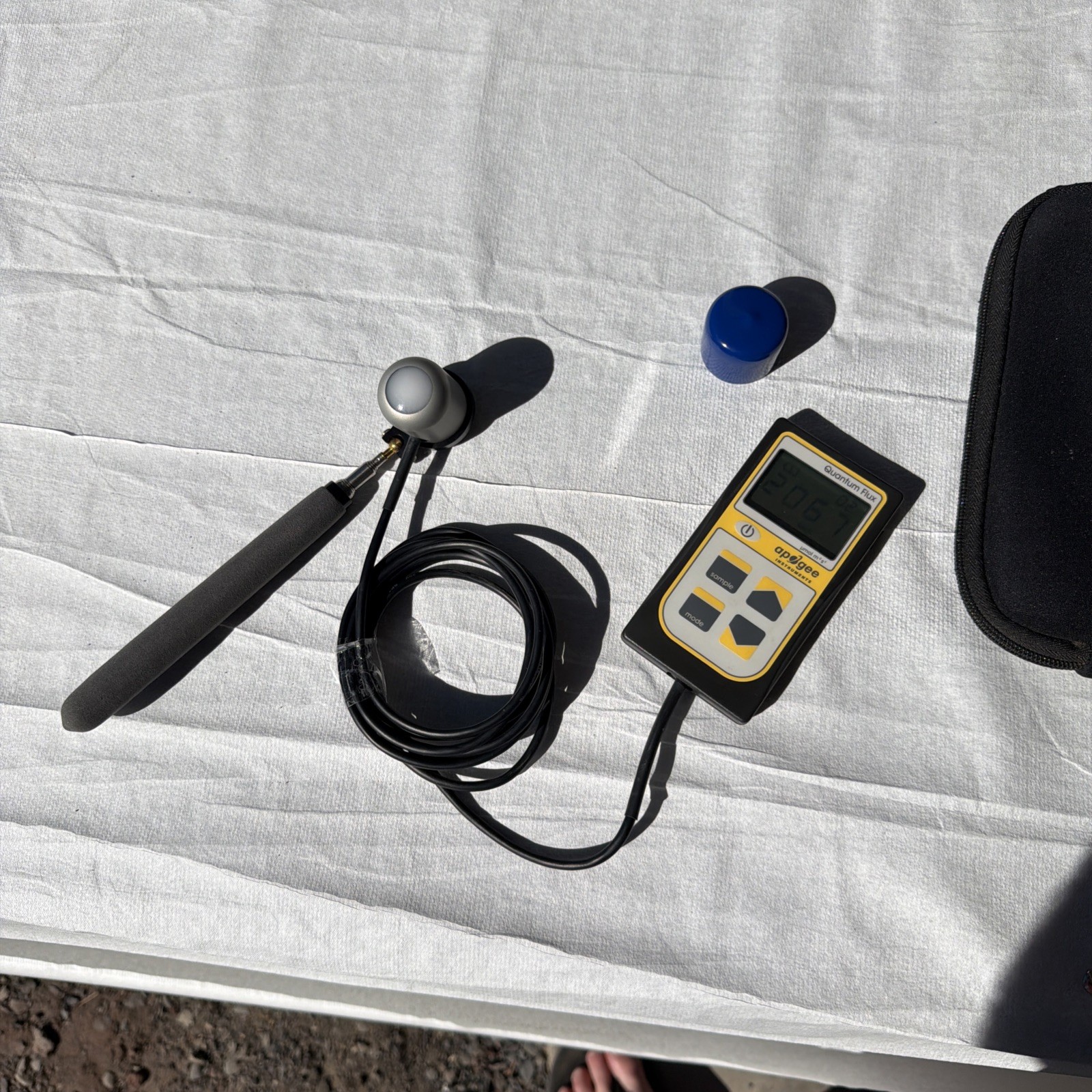 Apogee MQ-610 Quantum Flux PAR Meter Light Sensor w/ Case