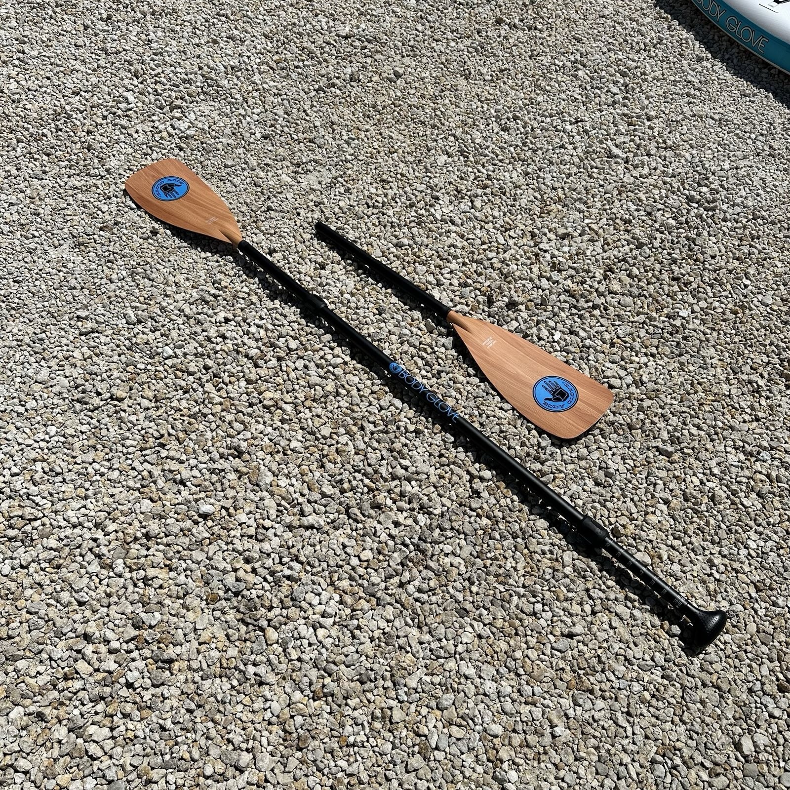 Kayak SUP Paddle - Adjustable 4-Piece, Floating, Lightweight (Body Glove)