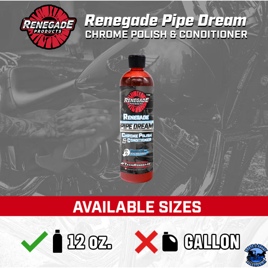 Renegade Pipe Dream Chrome Conditioner and Polish RP-LFGRPCLRPD12