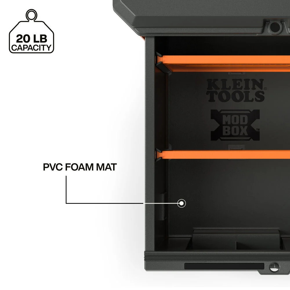 Klein Tools Modbox Compact Single Drawer, Half Width