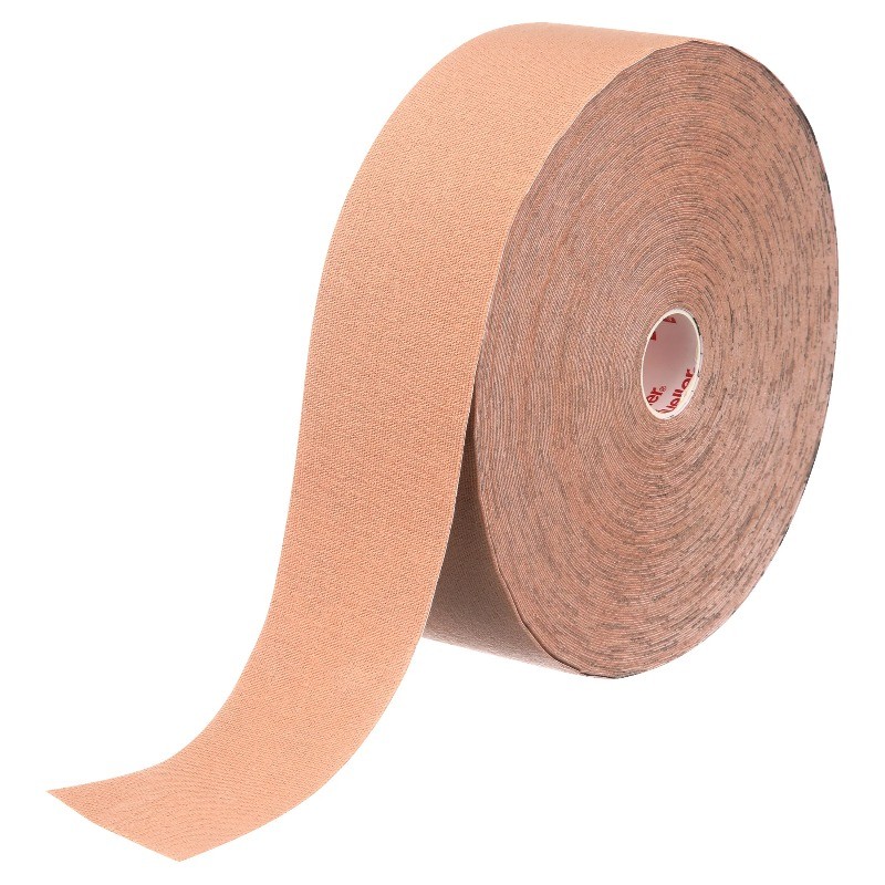Mueller Kinesiology Tape, 2" x 98.4 ft (30 Meter) Continuous Roll, Beige