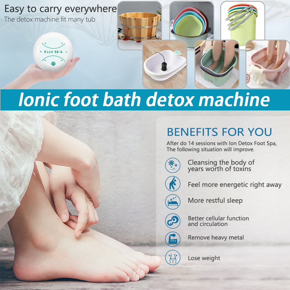 Ionic Foot Bath Detox Machine Ion Heavy Metal Detox Cleanse System for Family