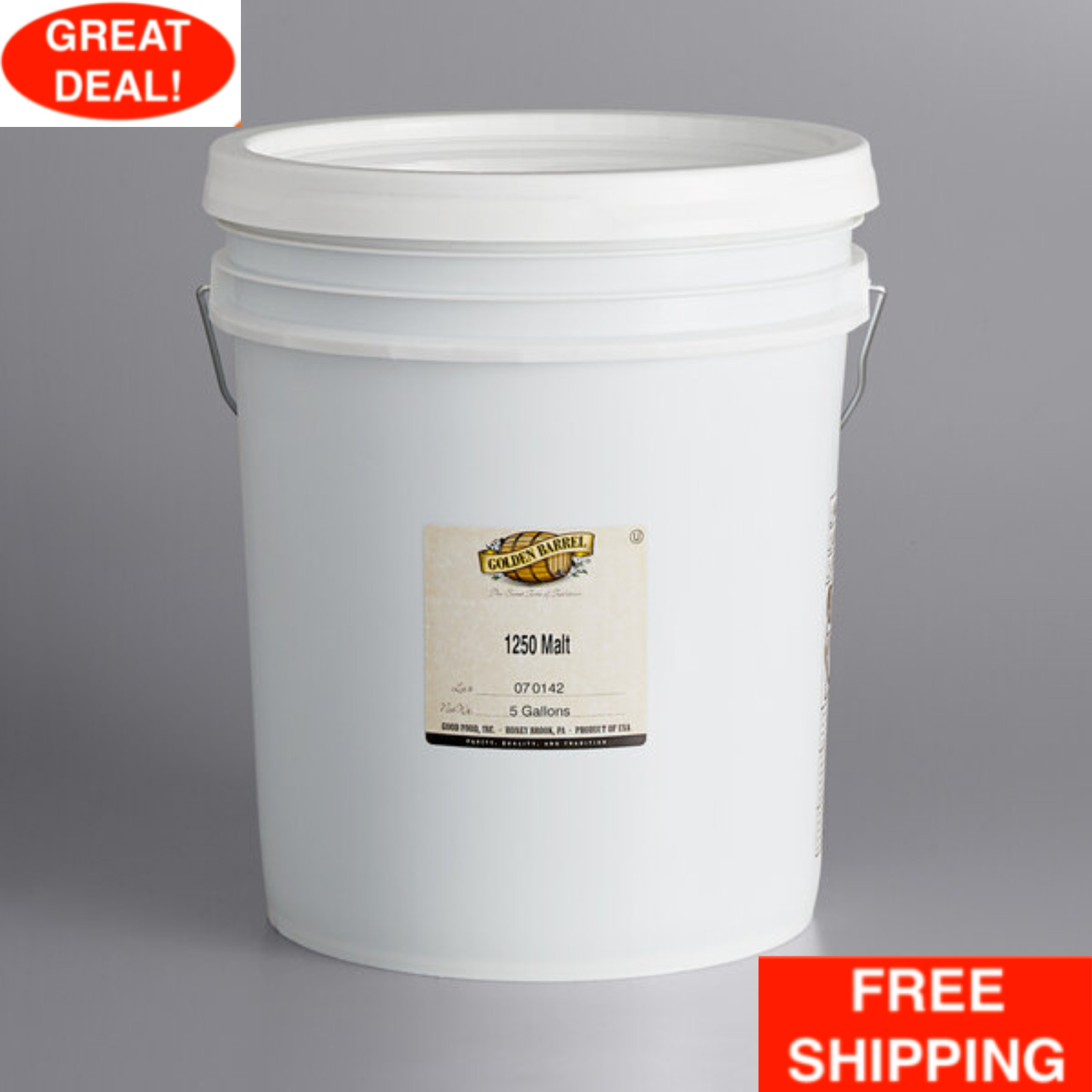 5 Gallon 1250 Liquid Malt Extract Blend Kosher Water-Based Made in America