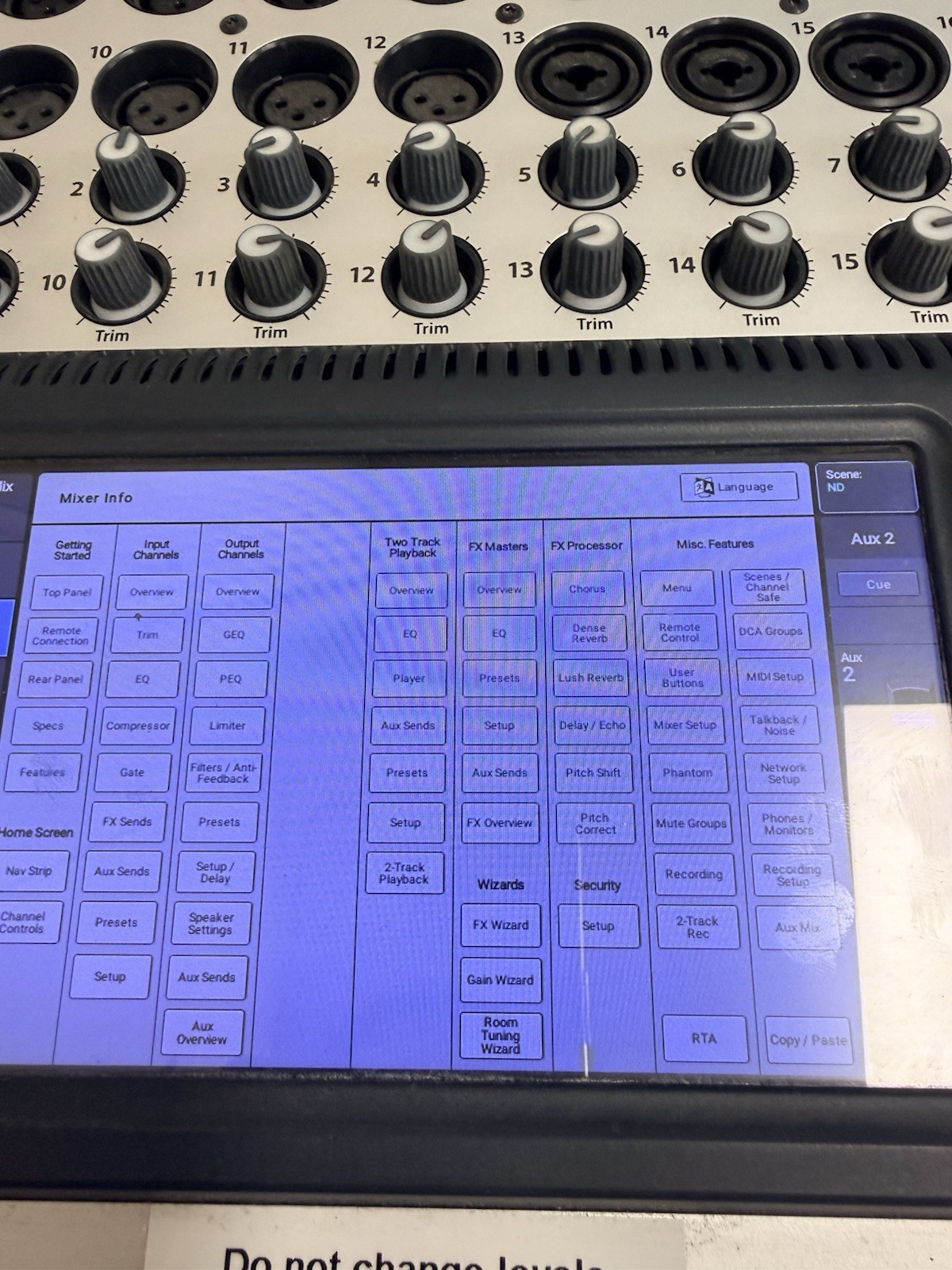 QSC TouchMix-16 Touch Screen Compact Digital Mixer PSU & Case READ DESCRIPTION