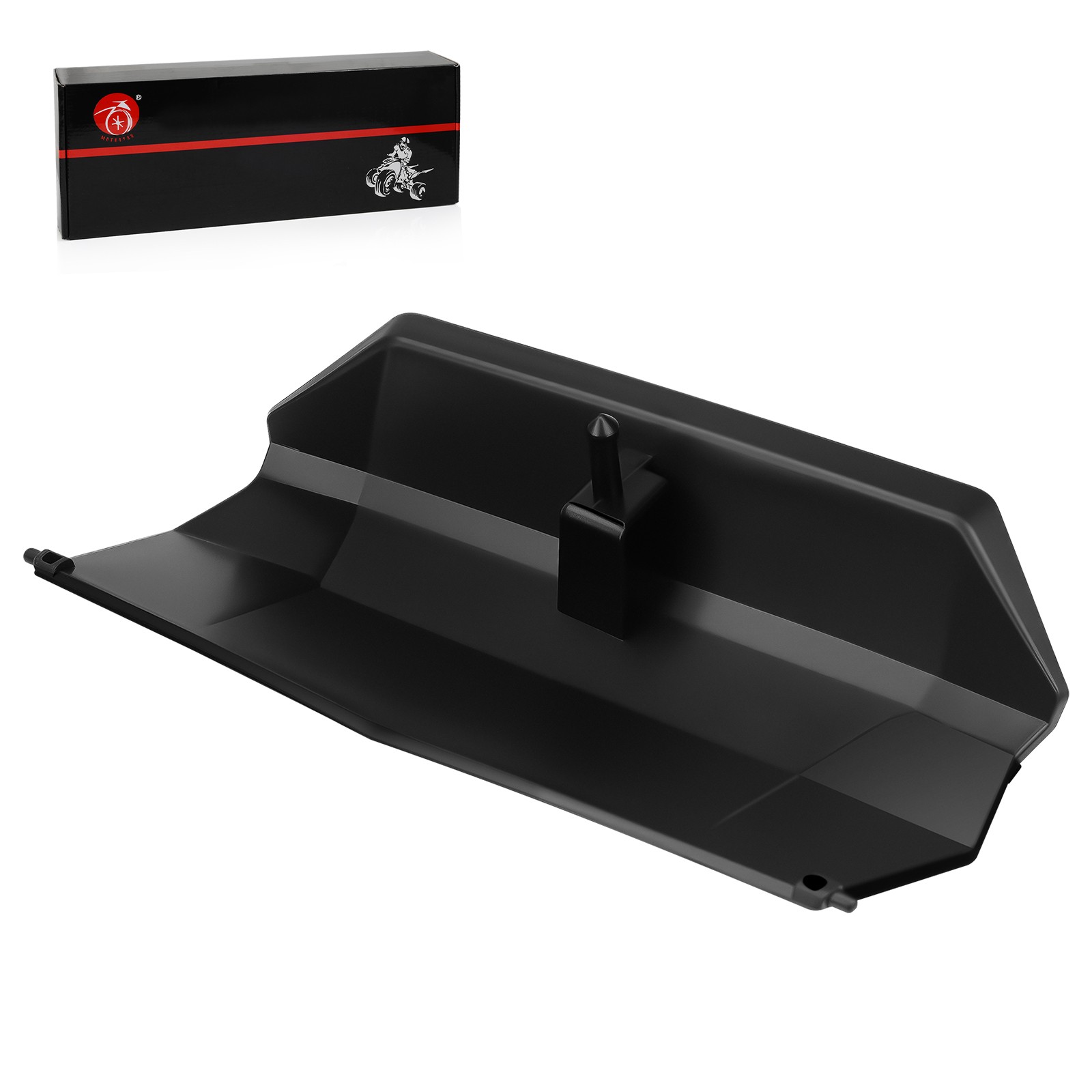 Black Glovebox Storage Lid For Polaris RZR 900 XP 4 Turbo S Trail # 5455451-070