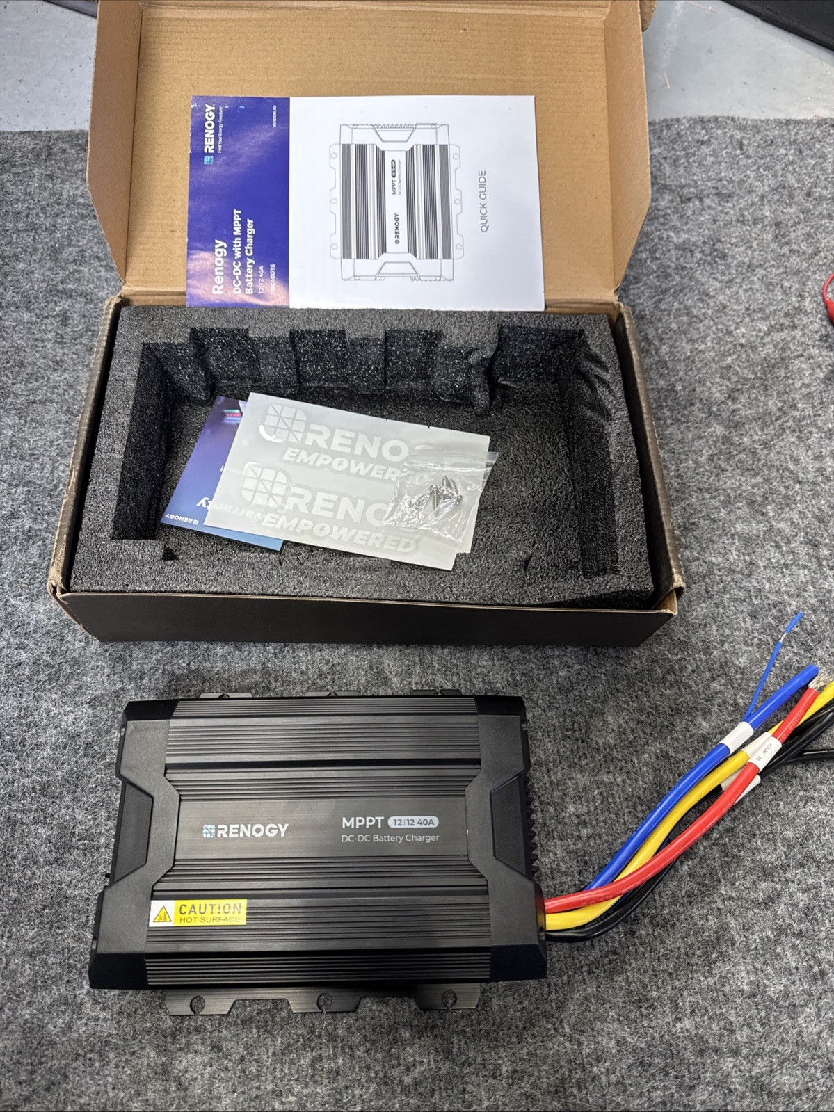 Renogy DC to DC Charger W/MPPT 12V 40A Battery Chargers For LiFePO4