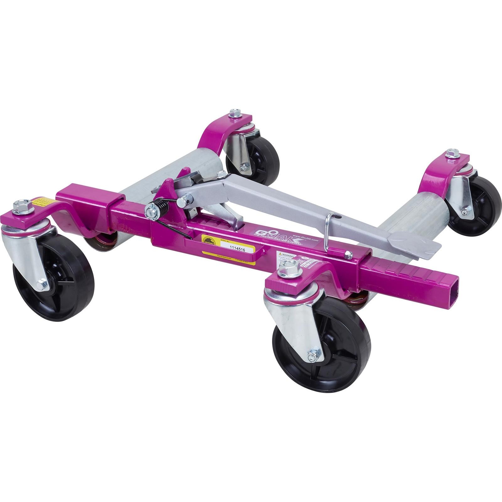 GoJak G6313 Car Wheel Dolly Jack, 13 Inch Wide Tire, Right Hand