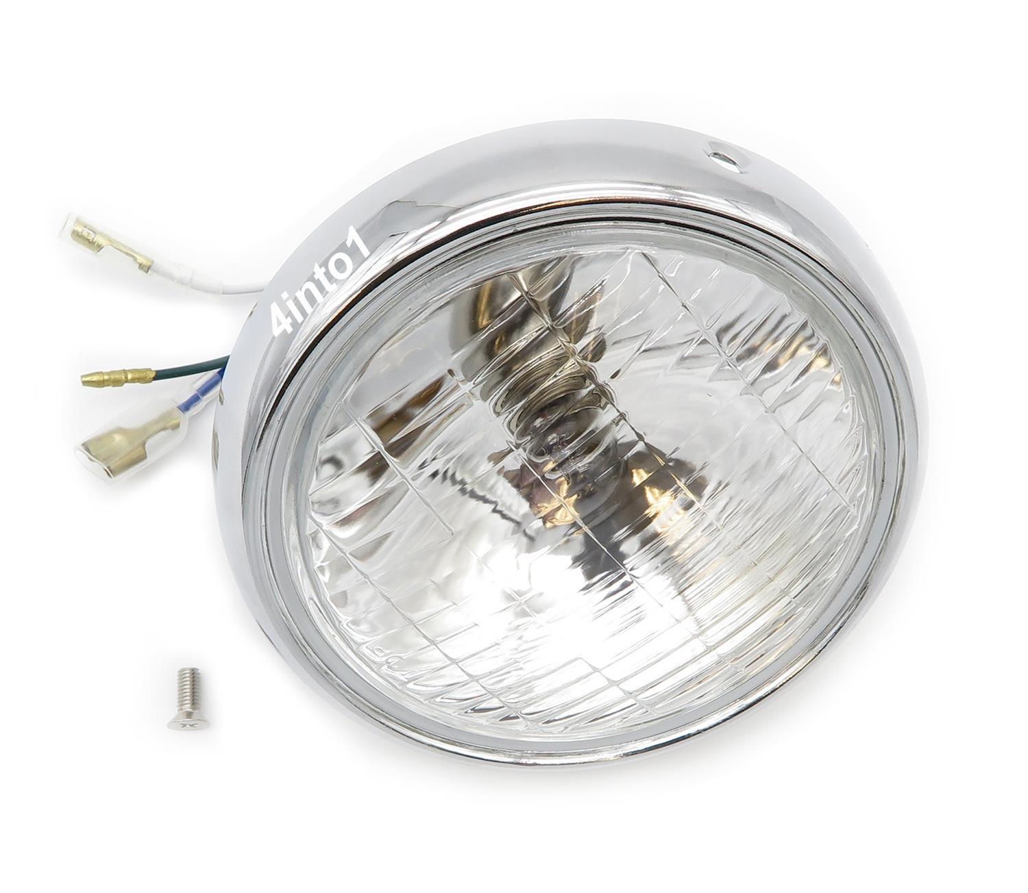 6V Headlight Assembly Honda CL70 CT70 Trail 70 SL70 XL70 XL75 XL80 Bulb Rim