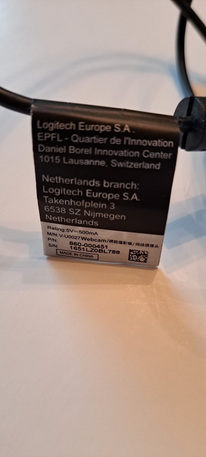 logitech hd 1080p webcam