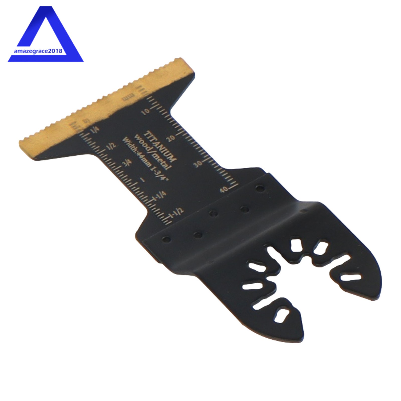 15 PCS Titanium Oscillating Saw Blades Metal Cutting Multitool Blades for Nails