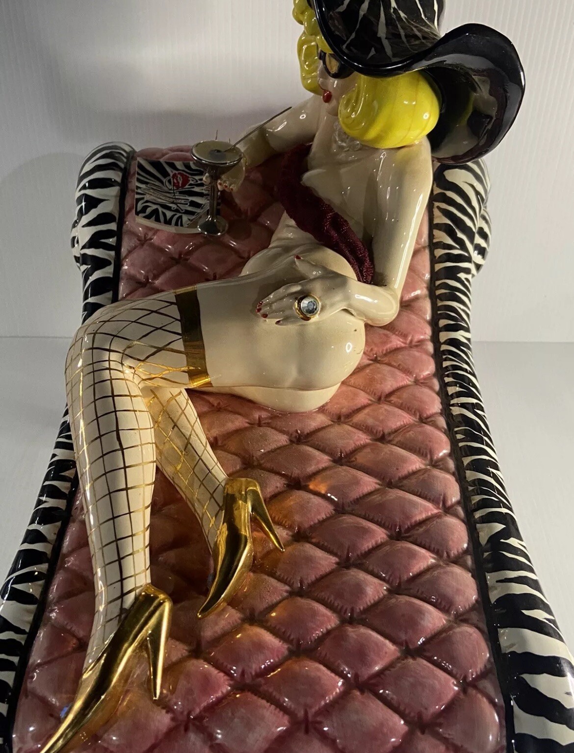 S.W.A.K. Lynda Corneille Gertie on Sofa Character Figurine