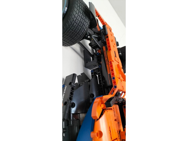 Wall Mount Compatible With Lego Mclaren F1 # 42141 & Grand Prix # 42000