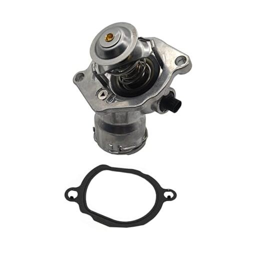 Engine Coolant Thermostat Housing Assembly Compatible with Mercedes-Benz M272