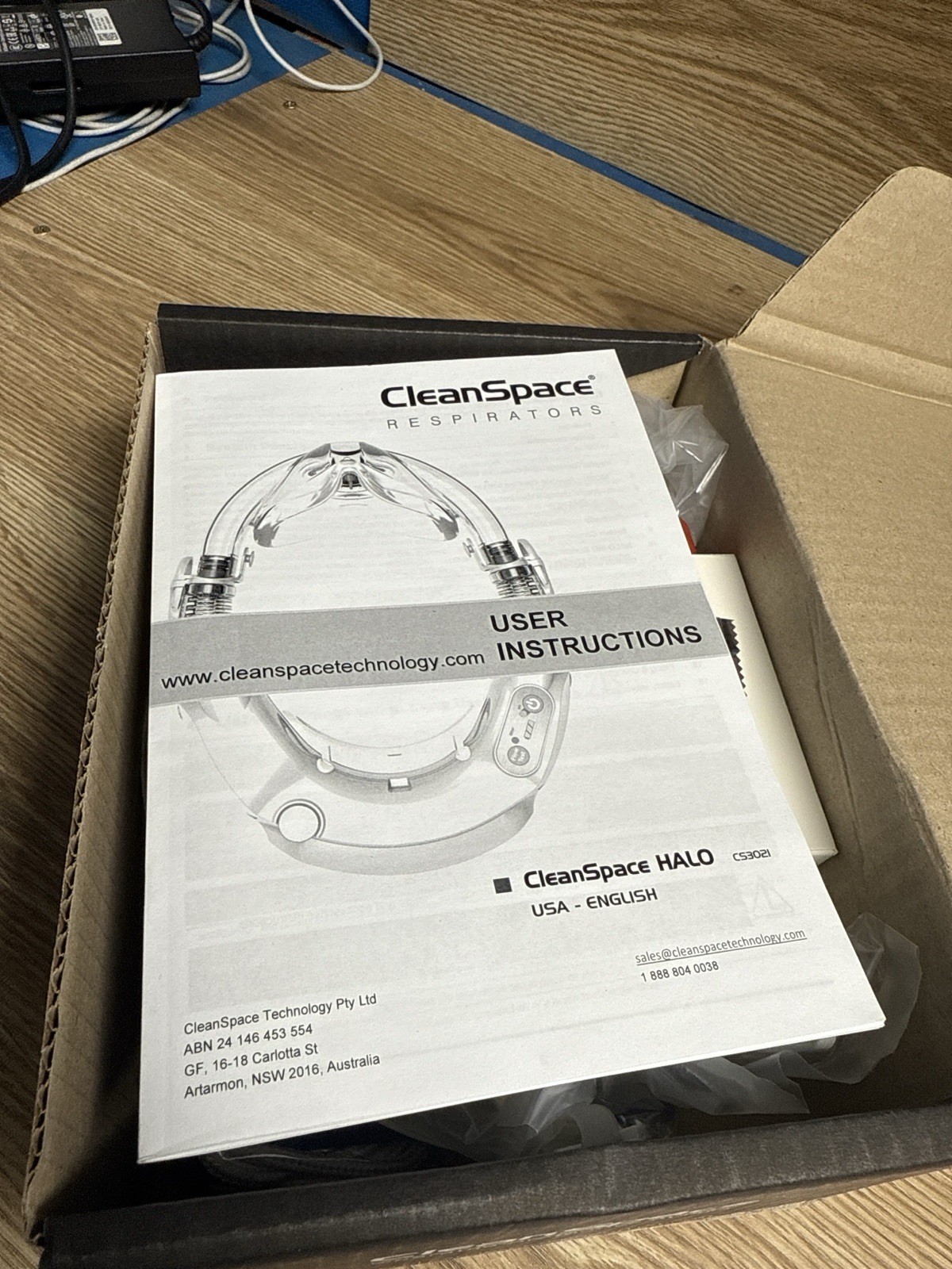 CleanSpace Respirators CS3020 HALO PAPR Power System – NIOSH