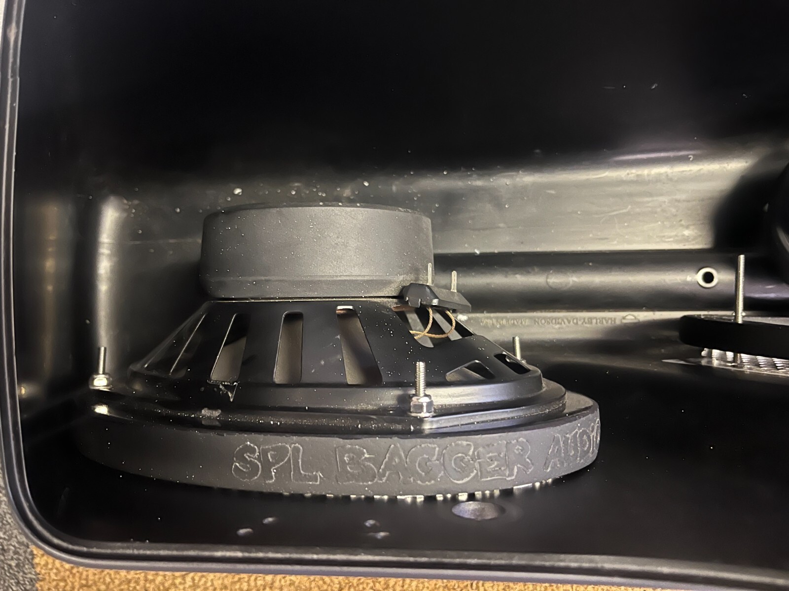 6x9 Quad Harley Saddlebag Speaker Mounting Ring Adapters w/GRILLS 2014-2023