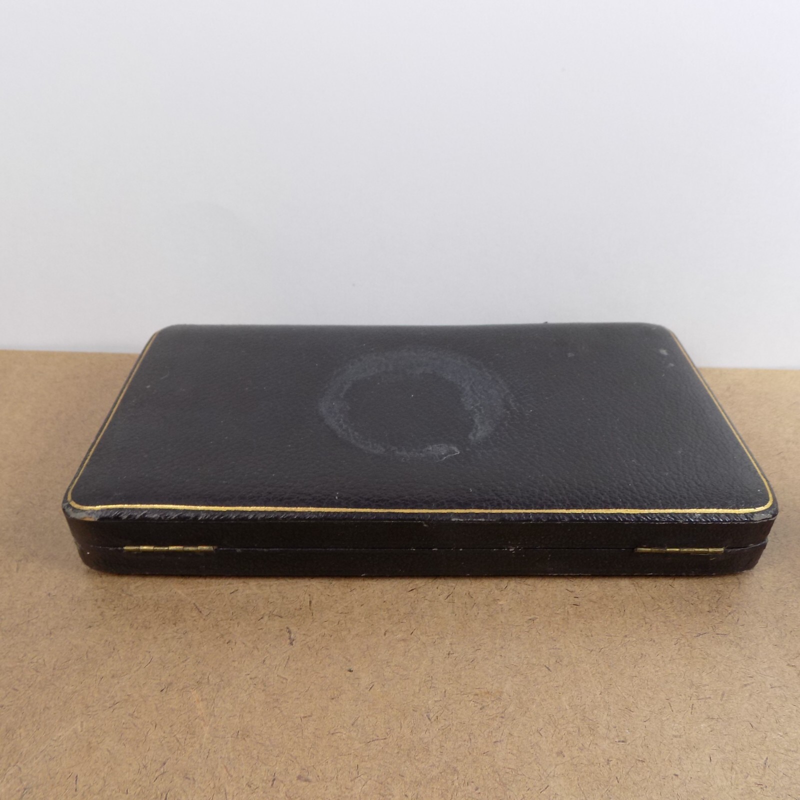 Docker & Burn British Sterling Silver & Cut Glass Butter Pat Set 1931 Hallmarks