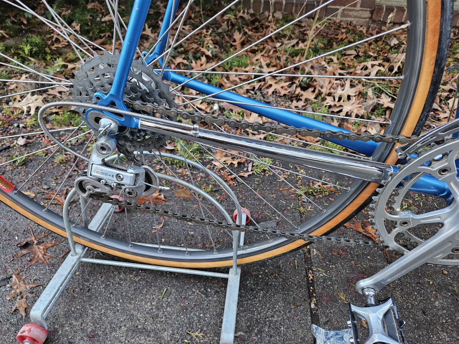 80s Palo Alto (Biemmezeta) racing bike, 14 speed, 65 cm, Columbus f/f, used