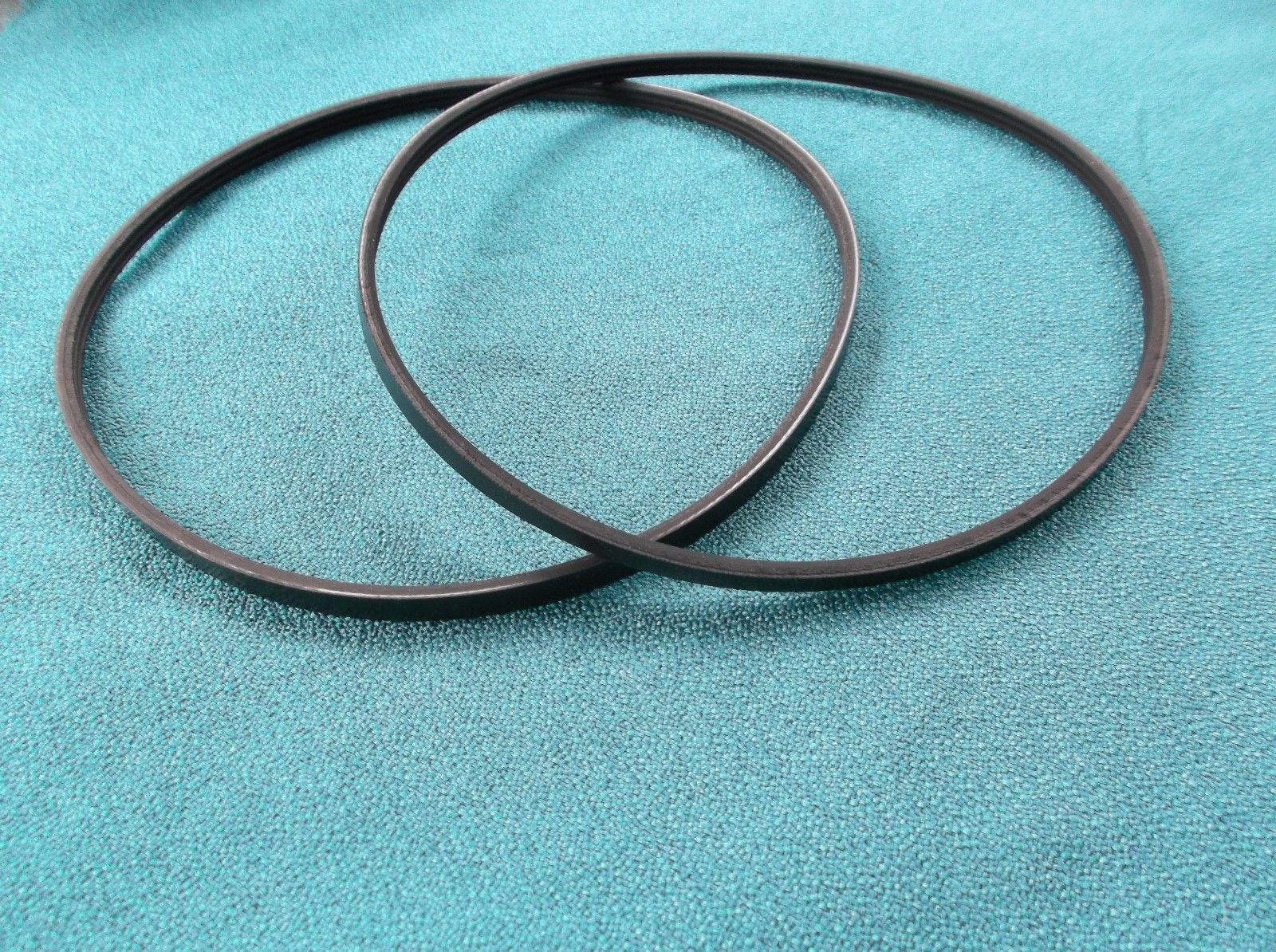 2 NEW DRIVE BELTS MADE IN USA FOR ROCKLER EXCELSIOR MINI LATHE MC-1018