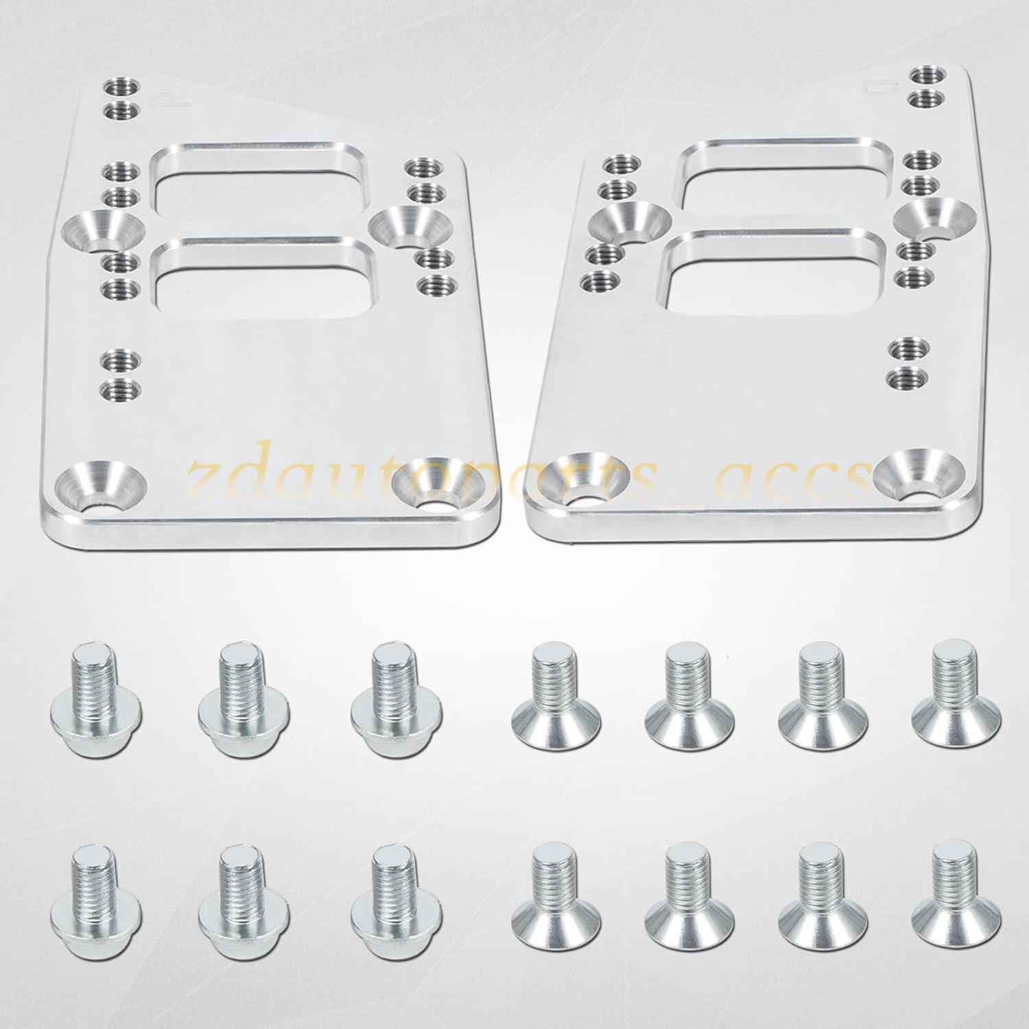 Billet Engine Mounts Motor Mount Adapter Plates for LS Swap LS1 LS2 LS3